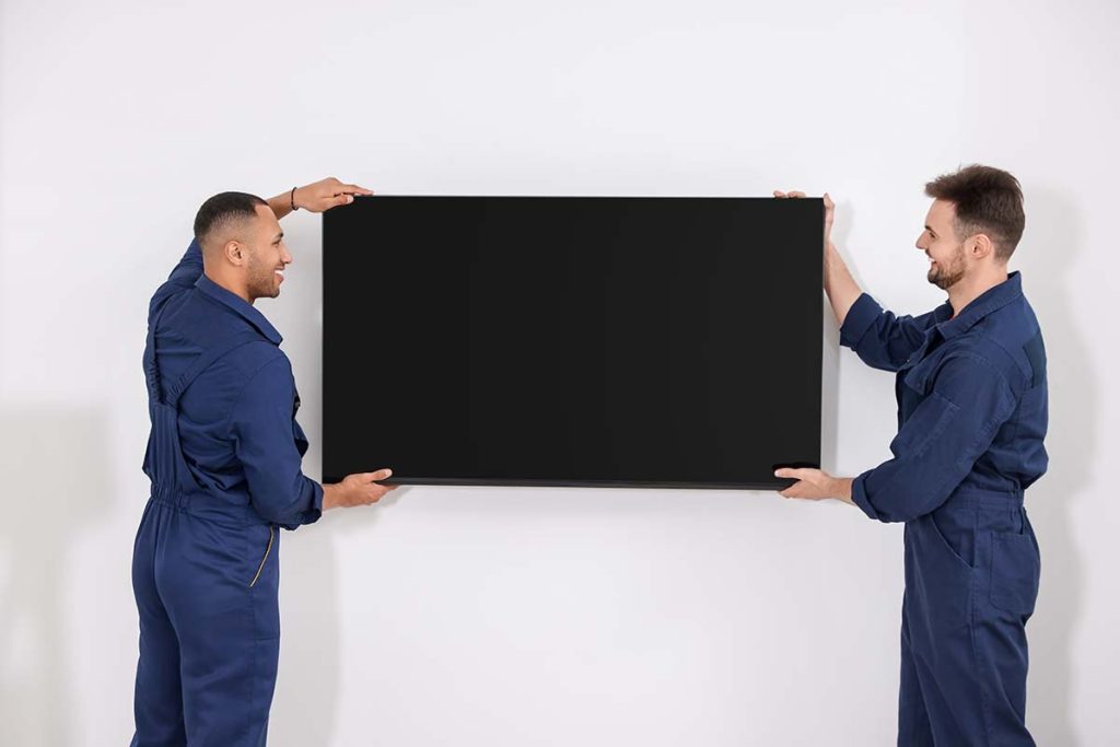 TV Wall mounting living room